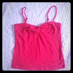 Bright pink under shirt